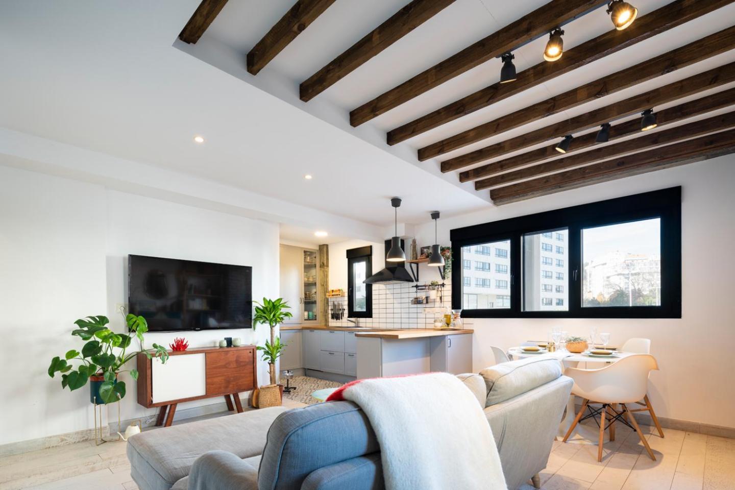 Appartamento Duplex De Diseno Cerca De Riazor La Coruña Esterno foto